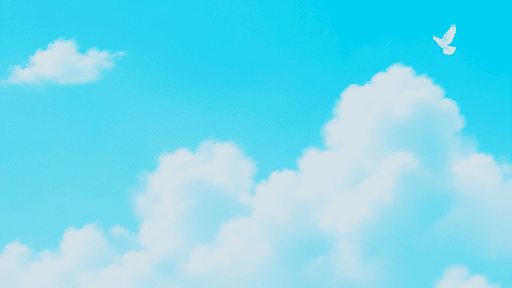 Peaceful sky fallback
